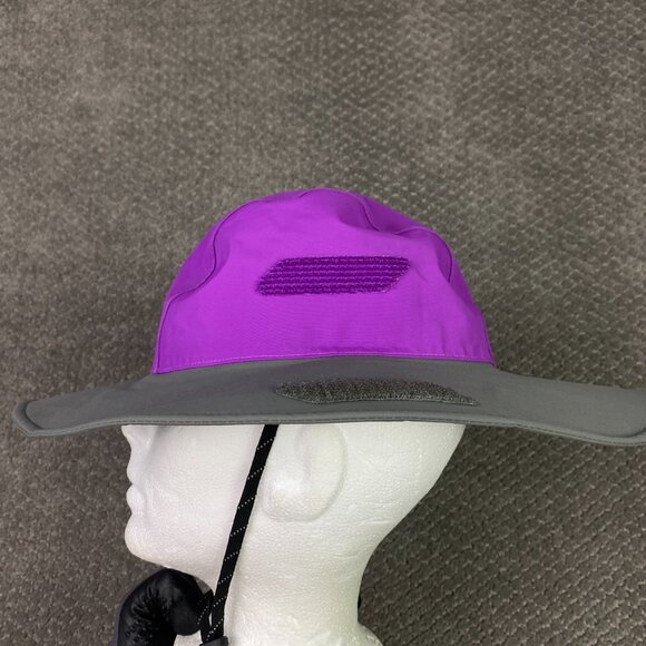 Outdoor Research Hat Seattle Sombrero Kids M/L Magenta Purple Gray Rain Boonie - Picture 6 of 12